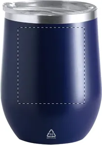 Mug thermos publicitaire - Rebby | Bleu Foncé