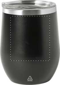 Mug thermos publicitaire - Rebby | Noir