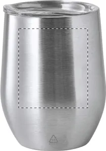 Mug thermos publicitaire - Rebby | Argenté