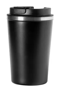 Mug thermos publicitaire - Indicut | Noir