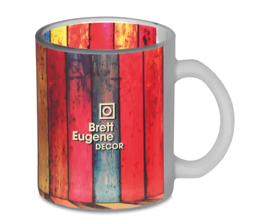 Mug verre personnalisable pour sublim. 300ml - Sublimatt