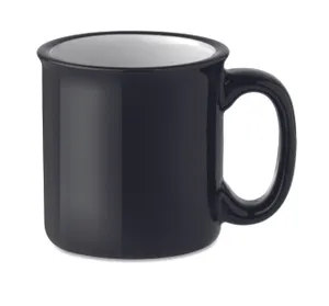 Mug vintage céramique 240 ml personnalisable - Tweenies | Black