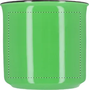 Mug vintage personnalisé - Woodstock | Vert