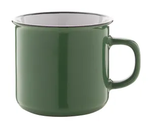 Mug vintage personnalisé - Woodstock | Vert Foncé