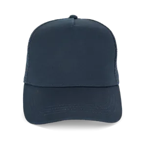 Casquette trucker écoresponsable personnalisée 5 panneaux unisexe - Native Spirit | Navy Blue