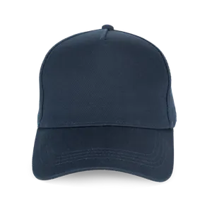 Casquette écoresponsable 5 panneaux unisexe personnalisée - Native Spirit | Navy Blue