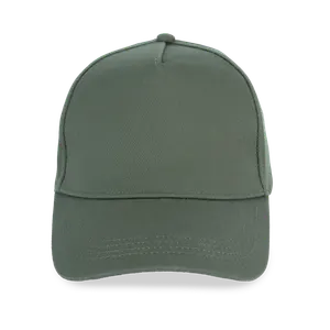 Casquette écoresponsable 5 panneaux unisexe personnalisée - Native Spirit | Organic Khaki