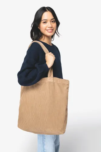 Sac écoresponsable délavé en velours côtelé personnalisé - Native Spirit