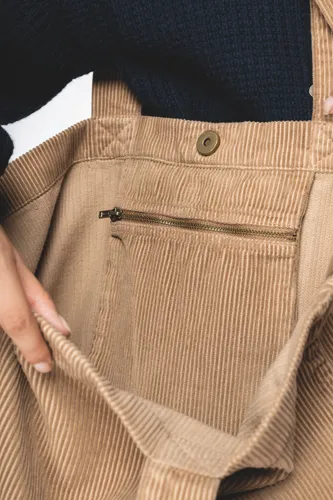 Sac écoresponsable délavé en velours côtelé personnalisé - Native Spirit