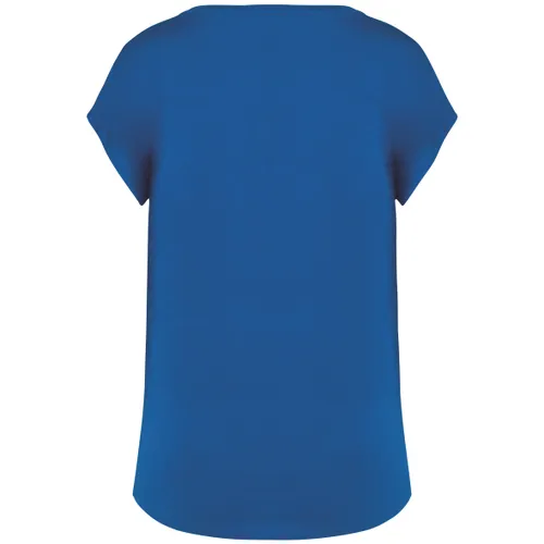 T-shirt écoresponsable loose à col V personnalisé femme - Native Spirit
