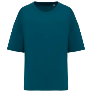 T-shirt écoresponsable oversize personnalisé femme - Native Spirit | Peacock Green