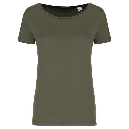 T-shirt écoresponsable personnalisé en modal femme - Native Spirit
