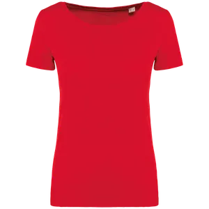 T-shirt écoresponsable personnalisé femme - Native Spirit | Poppy Red