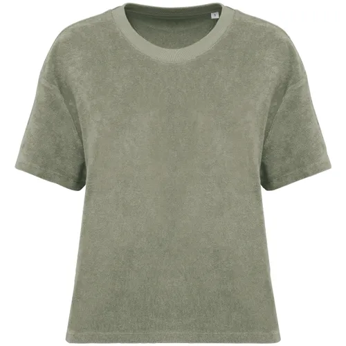 T-shirt écoresponsable personnalisé en éponge femme - Native Spirit