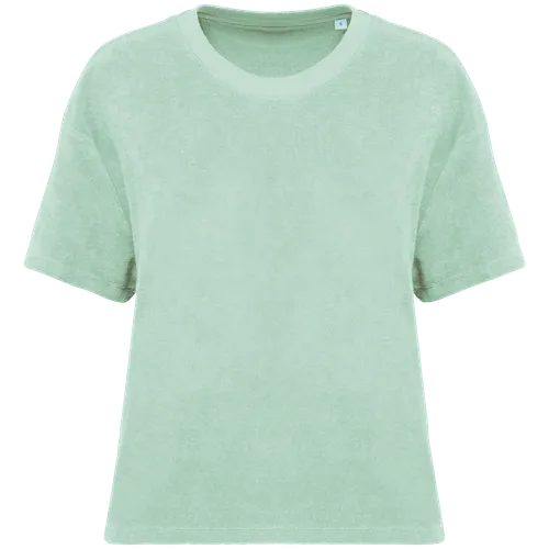 T-shirt écoresponsable personnalisé en éponge femme - Native Spirit
