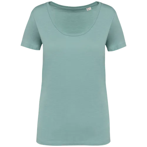 T-shirt écoresponsable slub femme personnalisé - Native Spirit