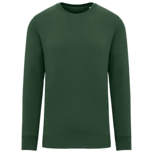 Sweat-shirt écoresponsable personnalisé à col rond unisexe - Native Spirit | Forest Green