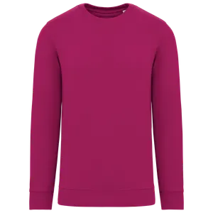 Sweat-shirt écoresponsable personnalisé à col rond unisexe - Native Spirit | Cherry Purple