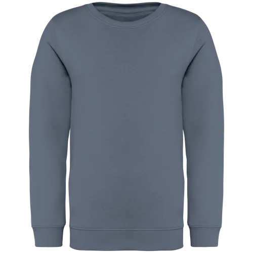 Sweat-shirt écoresponsable personnalisé à col rond enfant - Native Spirit