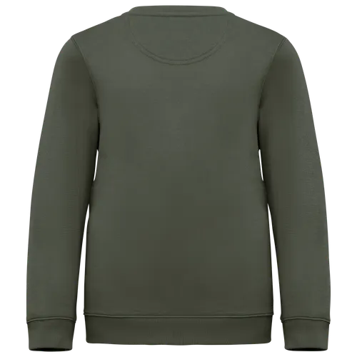 Sweat-shirt écoresponsable personnalisé à col rond enfant - Native Spirit