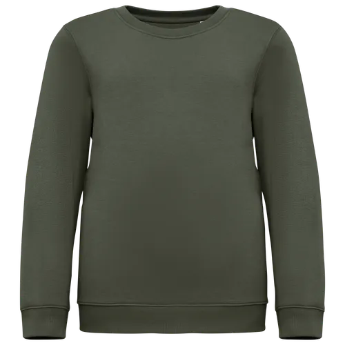 Sweat-shirt écoresponsable personnalisé à col rond enfant - Native Spirit