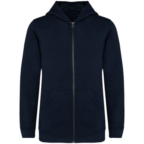 Sweat-shirt écoresponsable zippé à capuche personnalisé enfant - Native Spirit