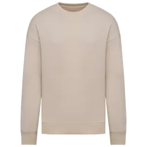 Sweat-shirt écoresponsable personnalisé à col rond oversize unisexe - Native Spirit | Raw Natural