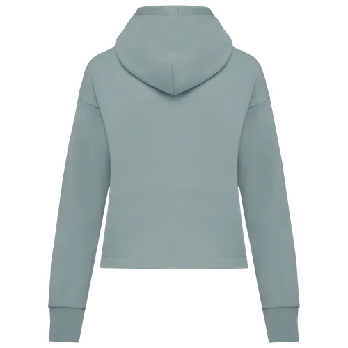 Sweat-shirt écoresponsable zippé à capuche personnalisé French Terry femme - Native Spirit