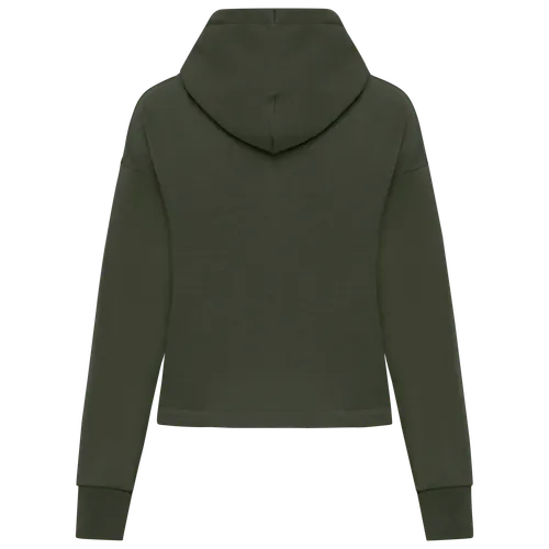 Sweat-shirt écoresponsable zippé à capuche personnalisé French Terry femme - Native Spirit