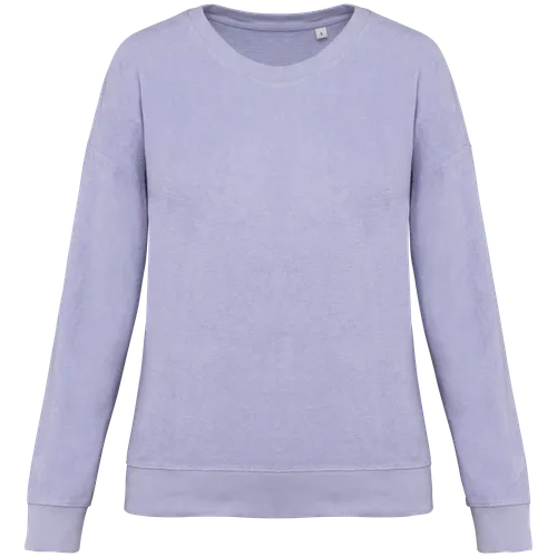 Sweat-shirt écoresponsable personnalisé en éponge femme - Native Spirit