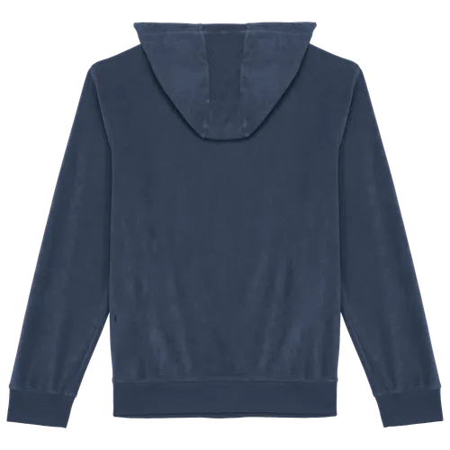 Sweat-shirt écoresponsable personnalisé en éponge zippé à capuche homme - Native Spirit
