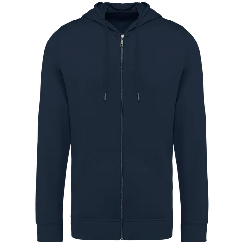 Sweat-shirt écoresponsable zippé à capuche personnalisé en modal homme - Native Spirit