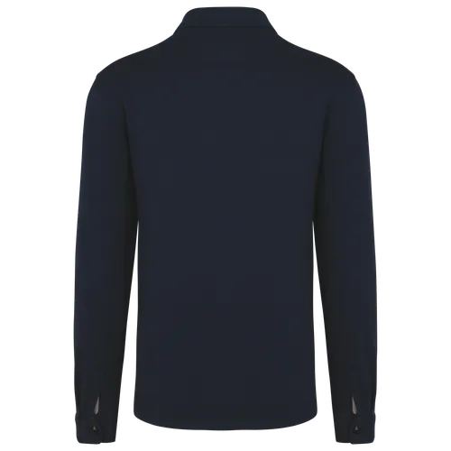 Surchemise écoresponsable délavée en molleton gratté personnalisé homme - Native Spirit