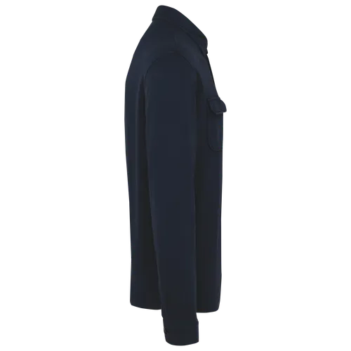 Surchemise écoresponsable délavée en molleton gratté personnalisé homme - Native Spirit