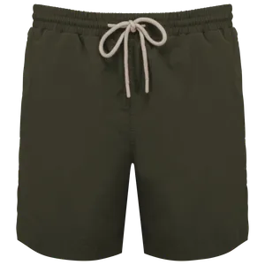 Short de bain écoresponsable personnalisé homme - Native Spirit | Organic Khaki