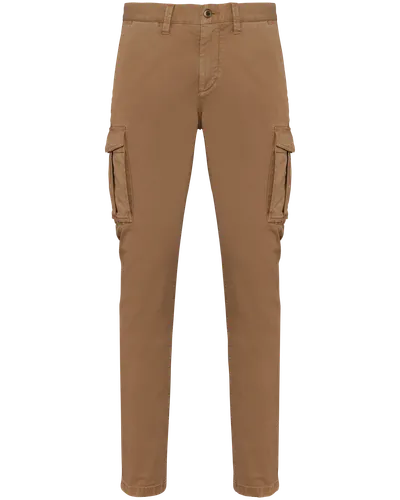 Pantalon cargo écoresponsable délavé homme personnalisé - Native Spirit