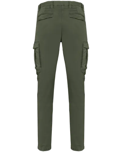 Pantalon cargo écoresponsable délavé homme personnalisé - Native Spirit