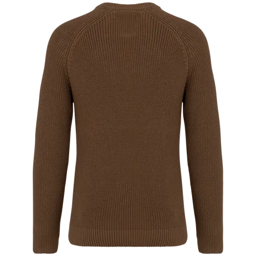 Pull écoresponsable personnalisé à grosses mailles homme - Native Spirit