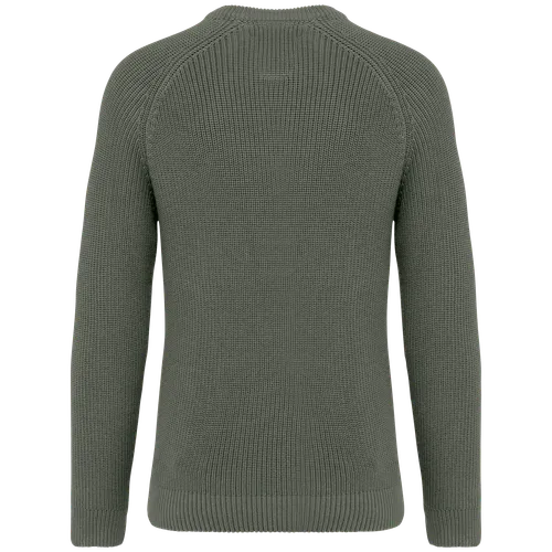 Pull écoresponsable personnalisé à grosses mailles homme - Native Spirit