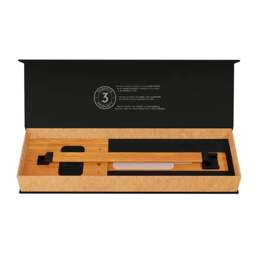 O31 - Lampe bambou publicitaire 10W