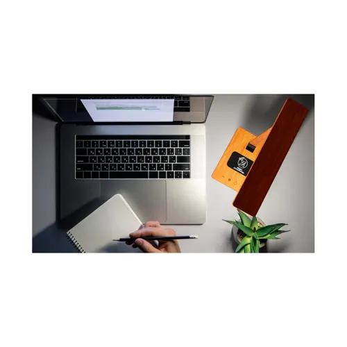 O31 - Lampe bambou publicitaire 10W