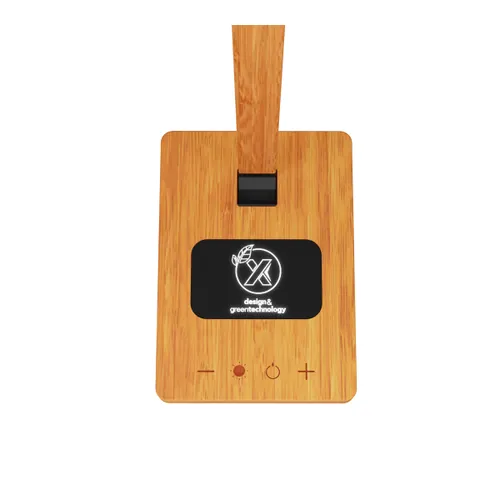 O31 - Lampe bambou publicitaire 10W