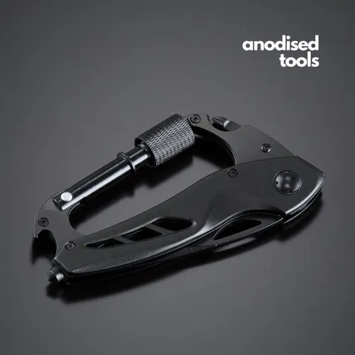 Optima couteau pliable avec mousqueton