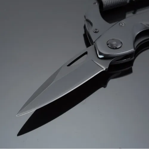 Optima couteau pliable avec mousqueton