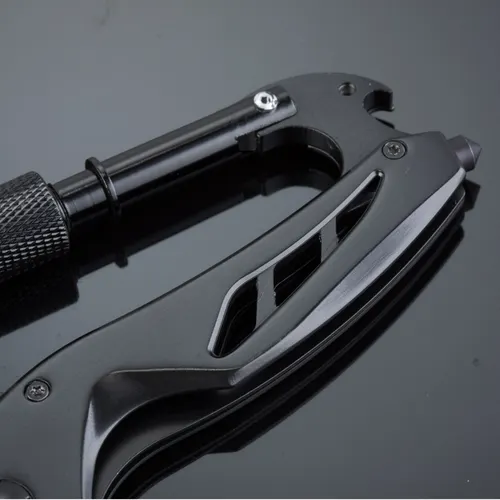 Optima couteau pliable avec mousqueton