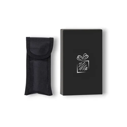 Outil multifonction en acier revêtu de titane optima avec mousqueton