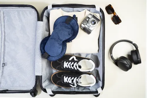 Oreiller de voyage publicitaire en RPET - Dreamfly