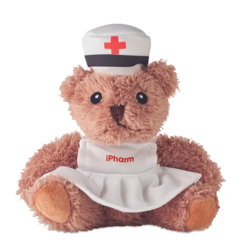 Ours en peluche infirmière - Nurse