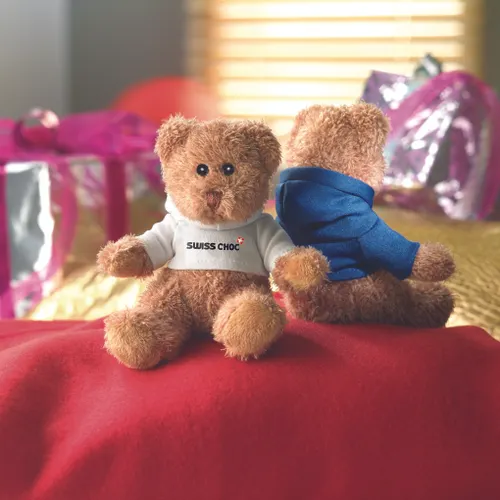 Ours en peluche personnalisé avec T-shirt - Johnny