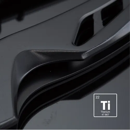 Outil multifonction en acier revêtu de titane optima avec mousqueton